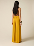 Wide-leg linen blend trousers image number 2