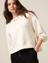 Soft touch sweatshirt with charms image number 0