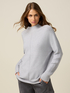 Turtleneck sweater with ribbed details image number 0