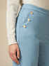 Palazzo-Hose aus Flanell image number 2