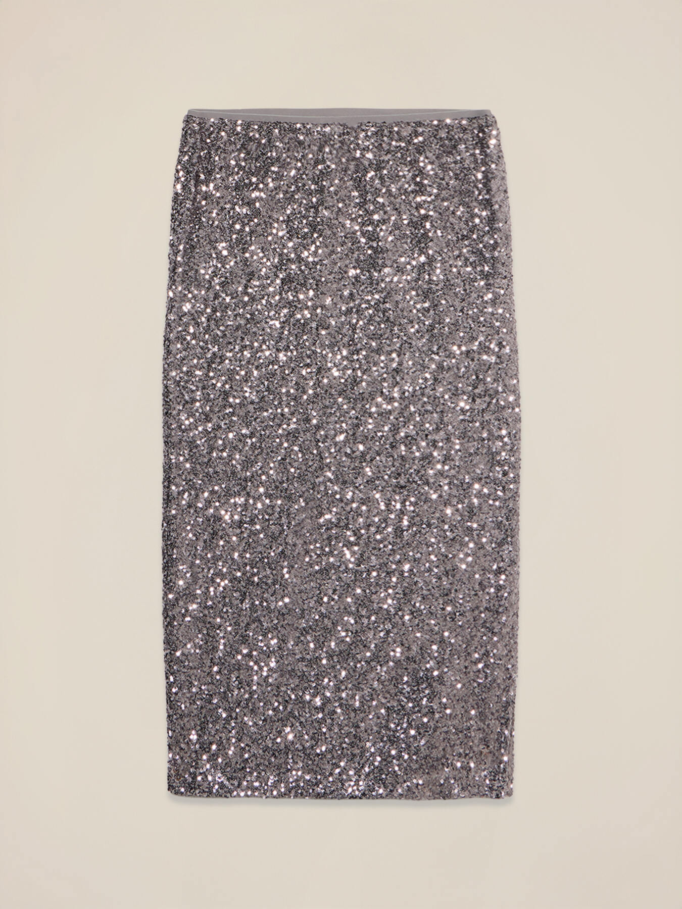 Sequined tube skirt image number 4