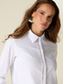 Cropped shirt with crystals image number 2