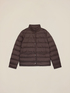 Nylon puffer jacket with high collar image number 3