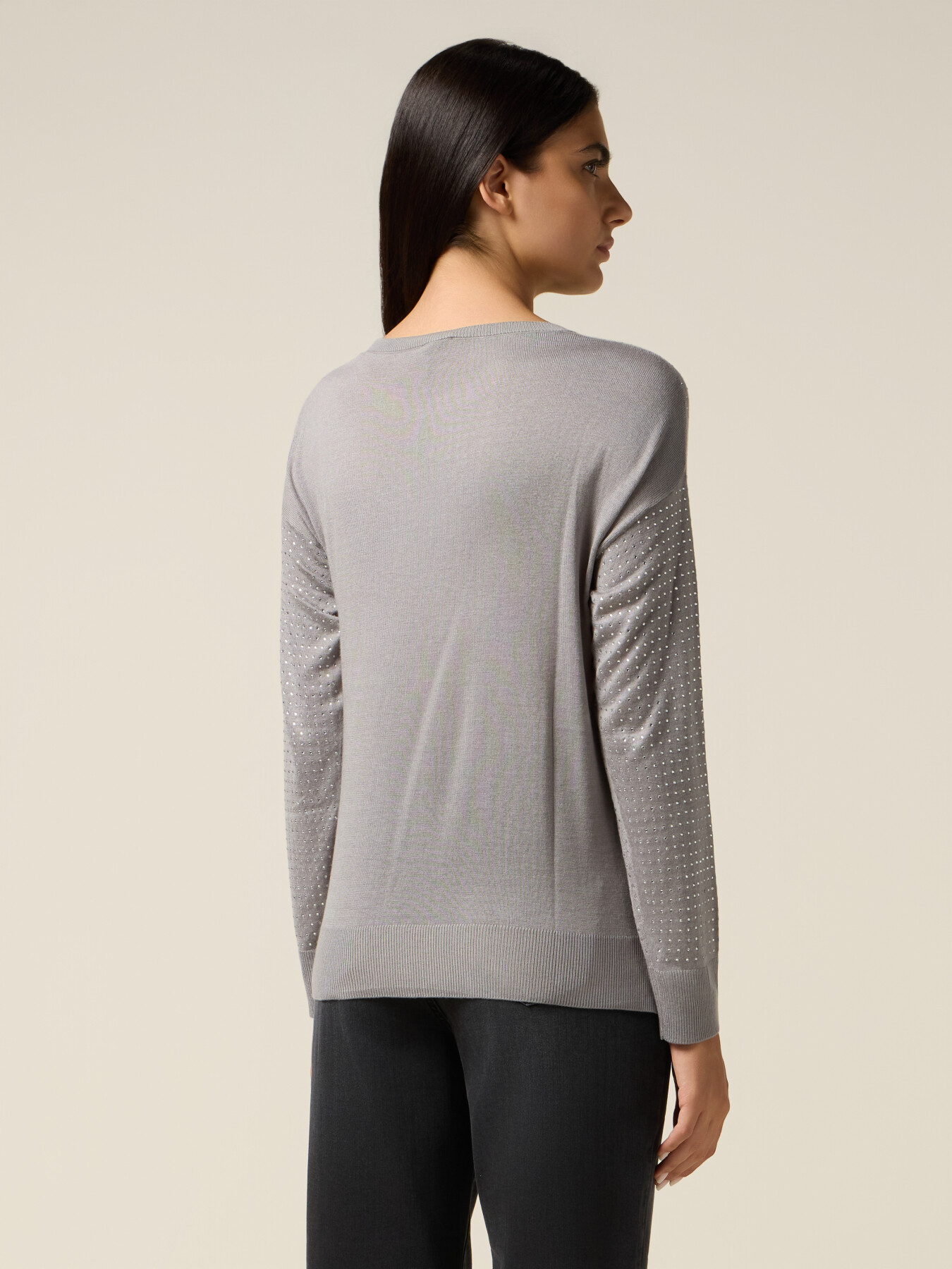 Pull avec micro-cristaux image number 1
