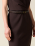 Rochie tubulară cu curea image number 2