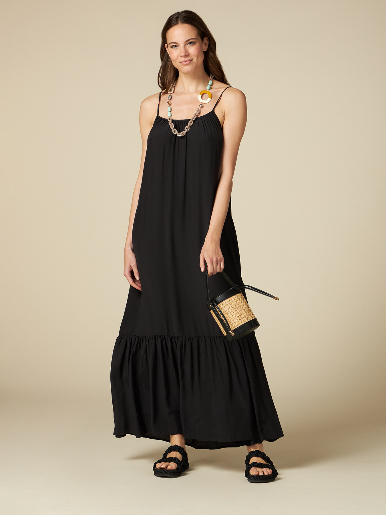 Robe longue en viscose image number 0
