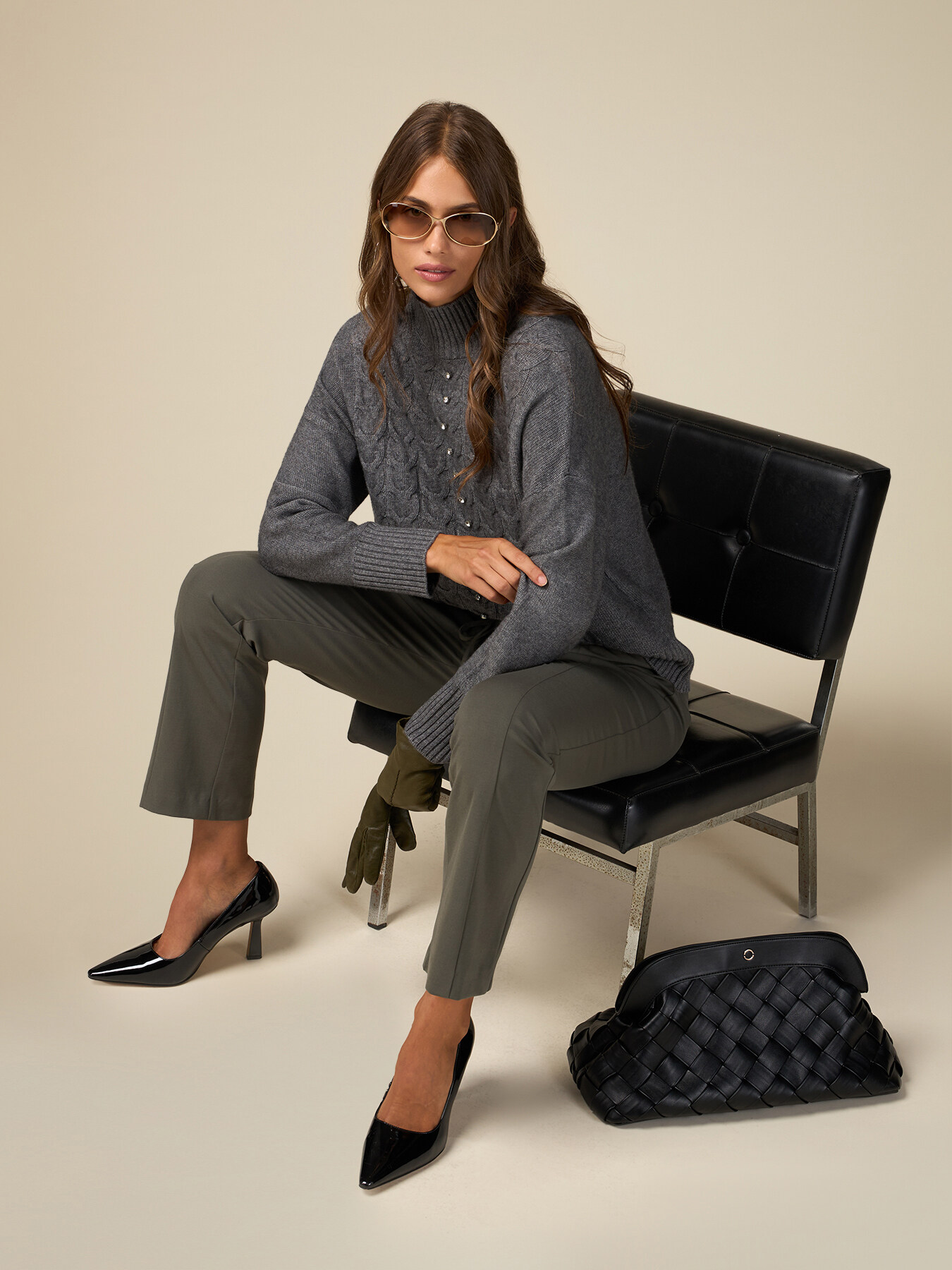 Pantalon jogger en maille Milano image number 0