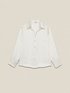 Chemise en satin uni image number 3