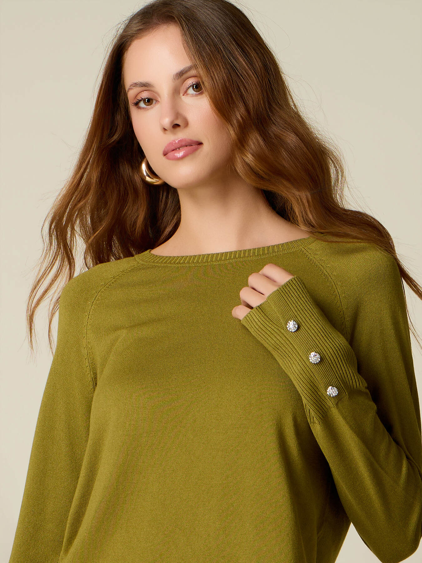Pull avec d&eacute;tail boutons image number 2