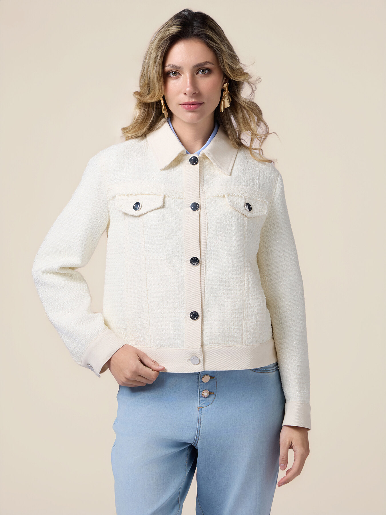 Kurze Tweed-Jacke image number 0