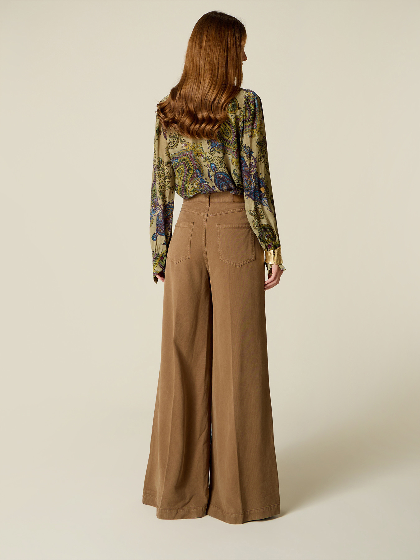 Palazzo-Hose aus Lyocell mit Charm image number 1