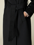 Manteau crois&eacute; en m&eacute;lange de laine image number 2
