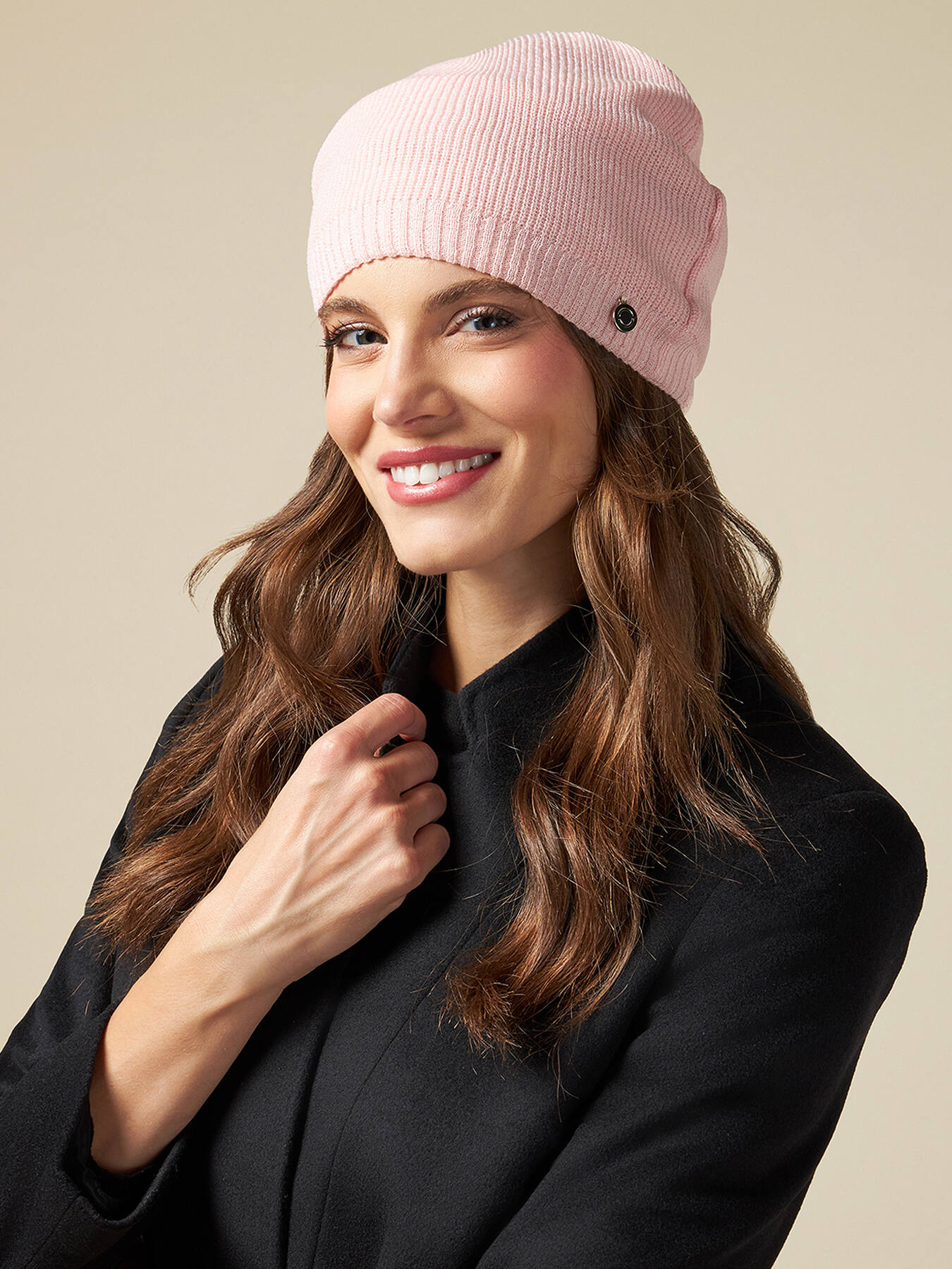 Berretto lurex misto lana image number 0