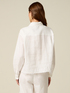 Linen shirt with lace image number 1