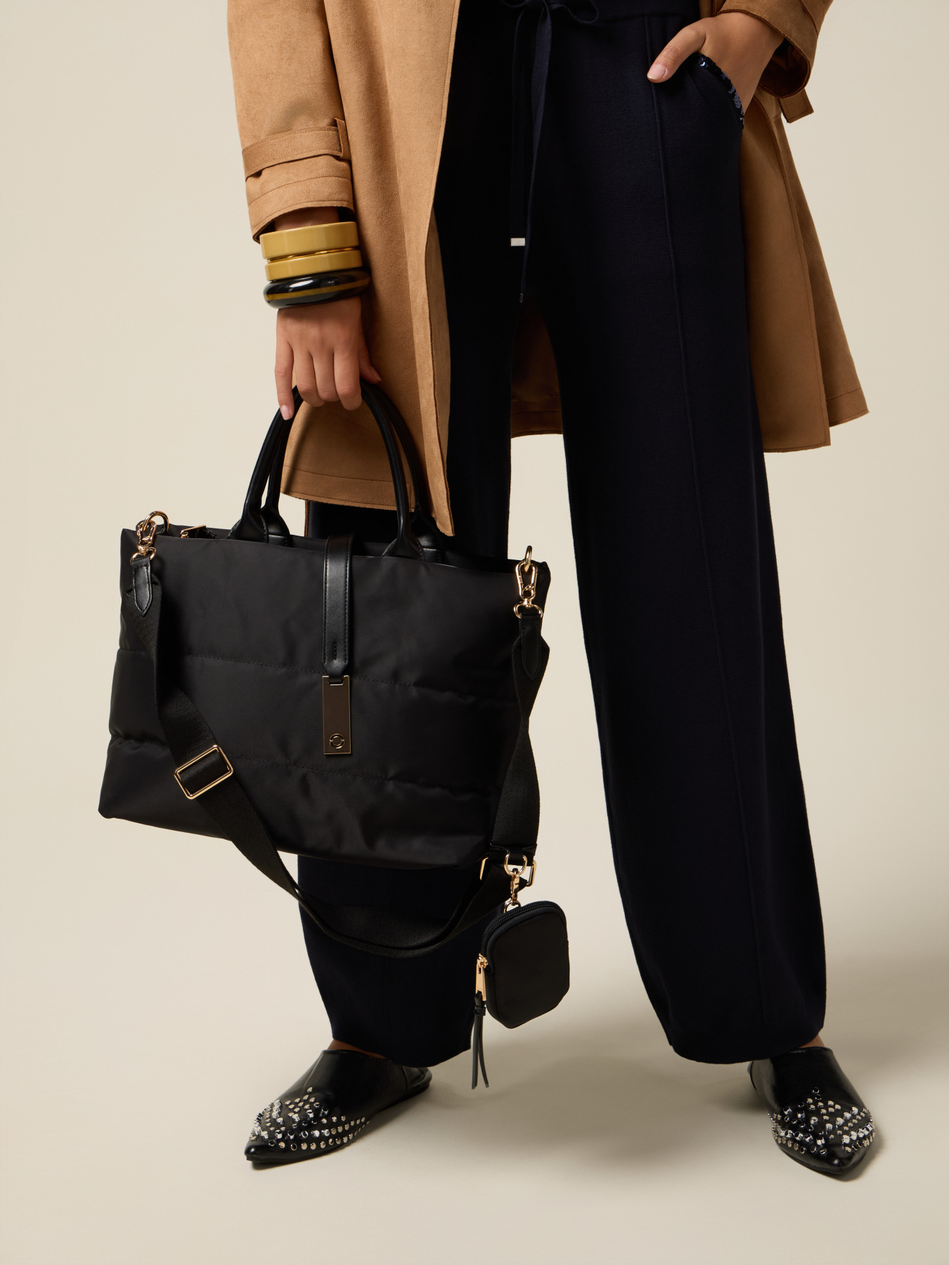 Shopper bag in nylon image number 0