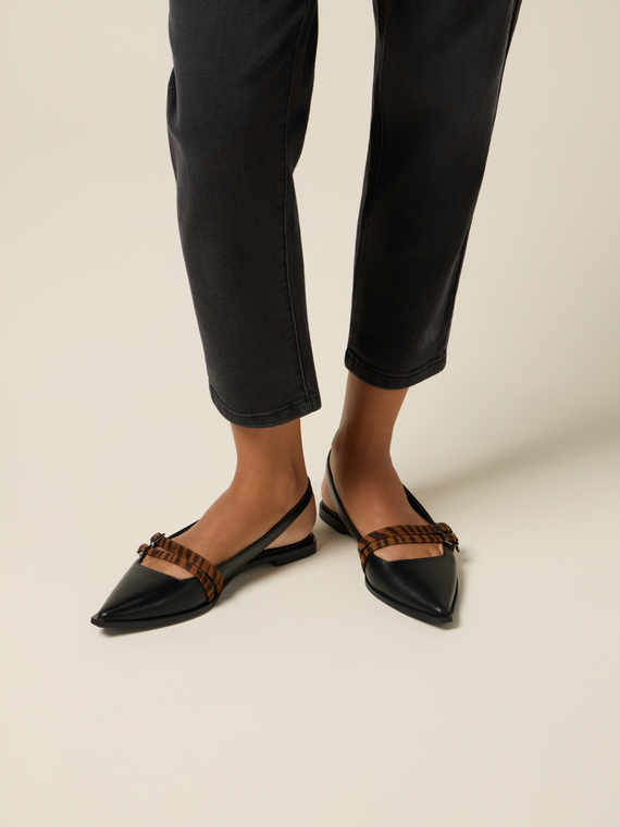 Slingback ballet flats