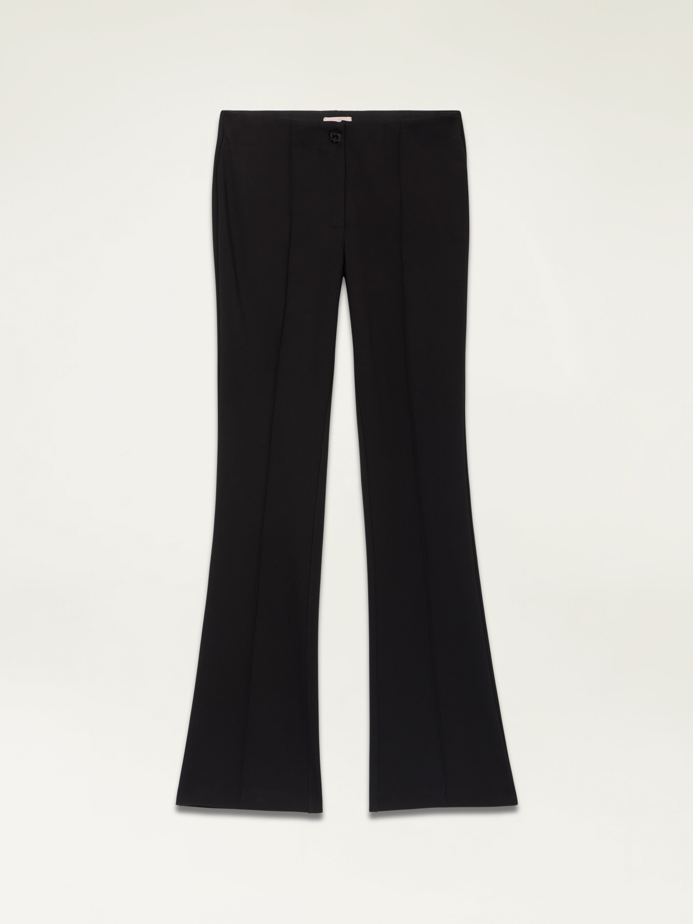 Flared-Hose aus Milano-Rib image number 4