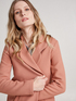 Long viscose blend coat image number 2
