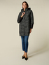 Parka en tweed avec d&eacute;tails matelass&eacute;s image number 0