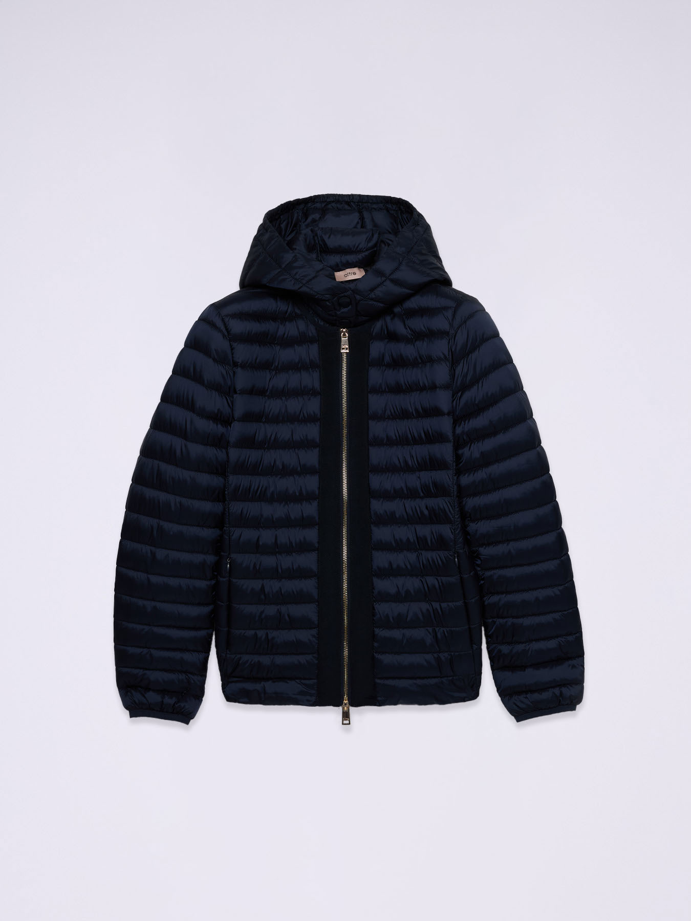 Lightweight down jacket with detachable hood image number 3