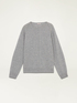 Pullover mit rundem Ausschnitt aus reinem Kaschmir image number 3