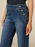 Jeans jogging con dettaglio di bottoni image number 2
