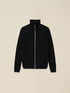 Cardigan with zip and micro sequins image number 3