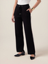 Pantalones de punto con perfiles en contraste image number 3