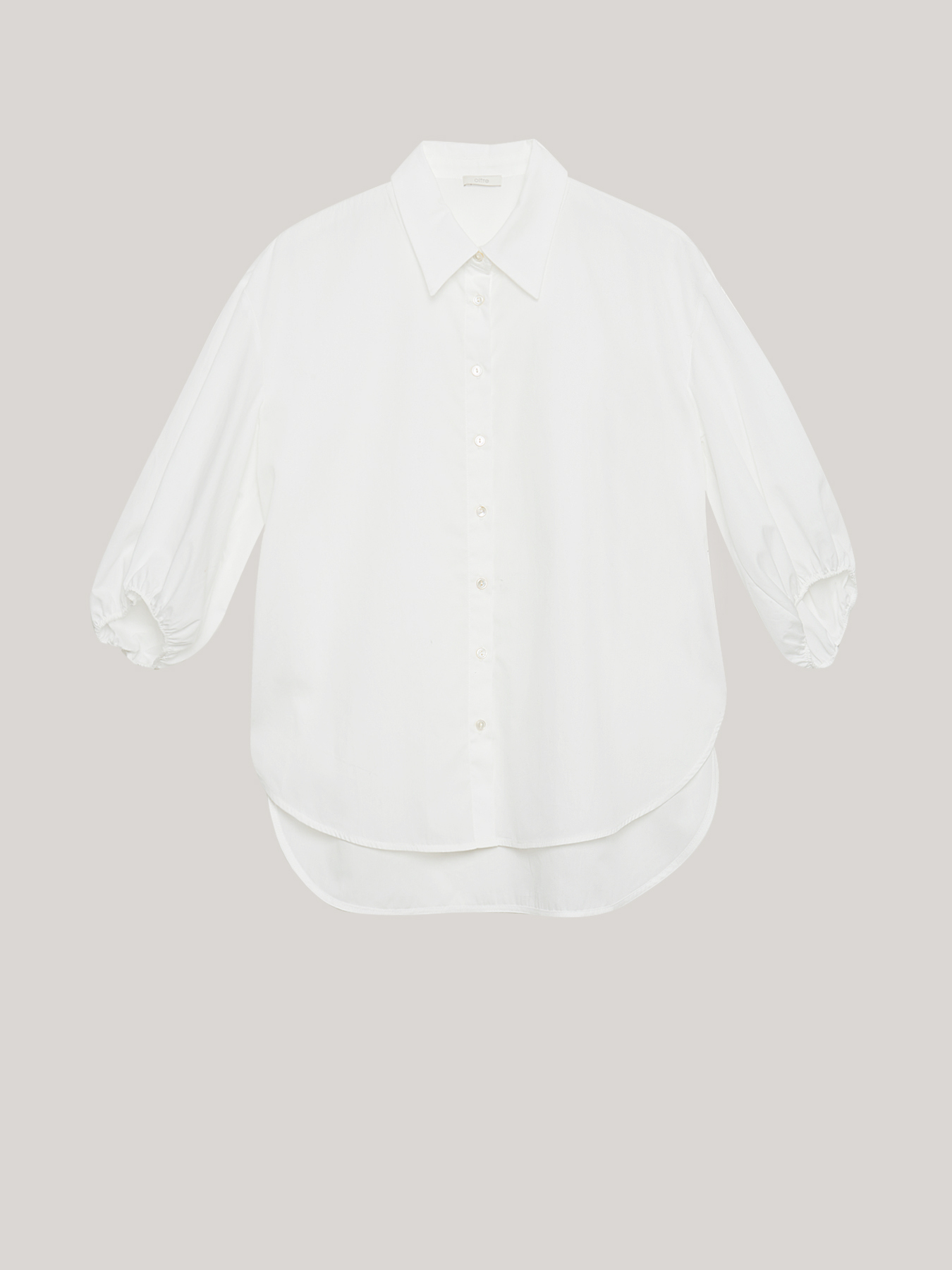 Camicia over in cotone image number 3