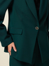 Crepe fabric blazer image number 3