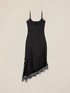 Satin and lace lingerie dress image number 4