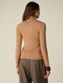 Turtleneck cashmere-blend t-shirt image number 1