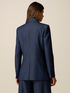 Blazer doppiopetto effetto denim image number 1