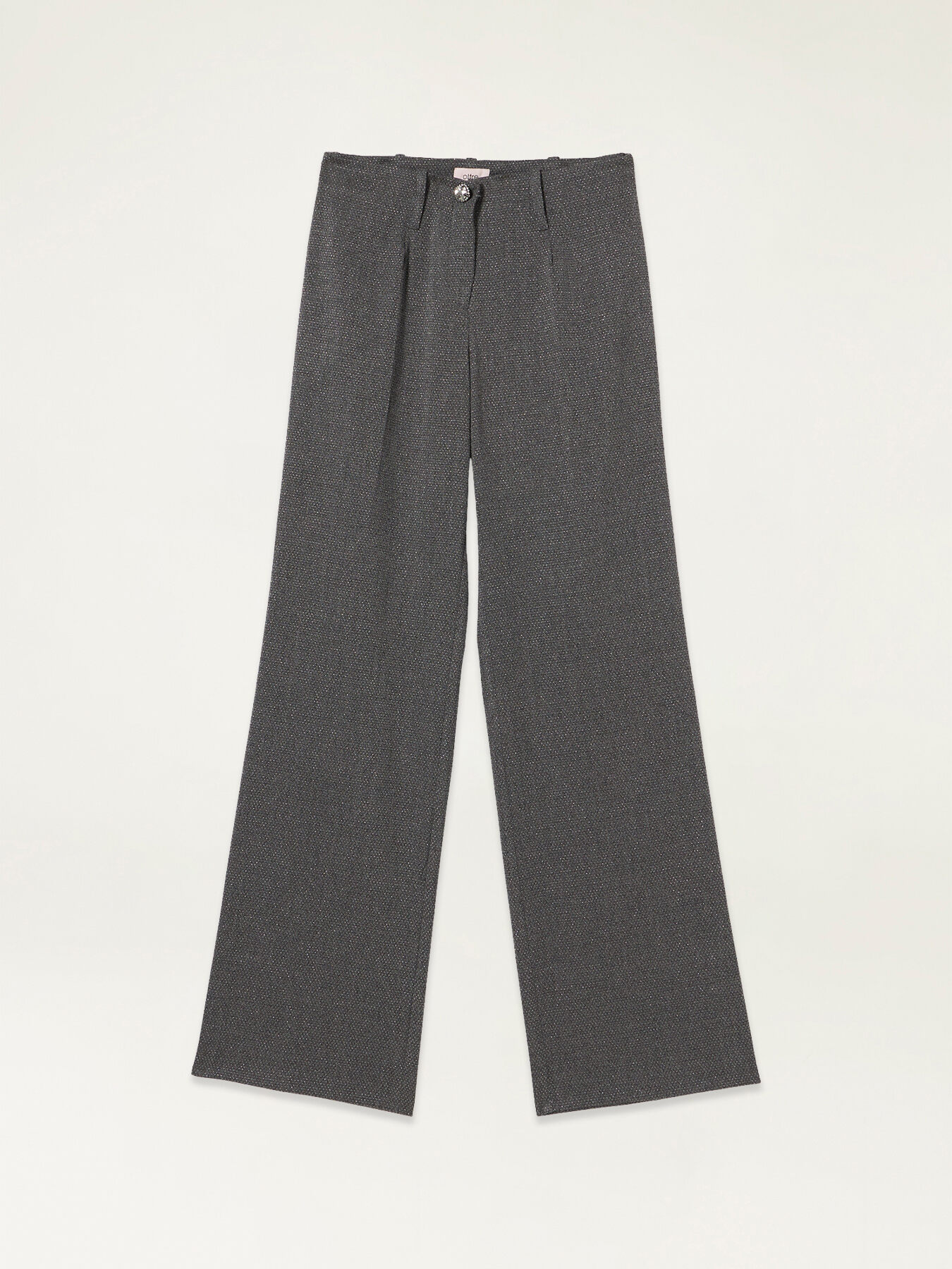 Pantaloni in poliviscosa lurex image number 4