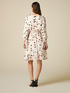 Polka dot dress with bow image number 1