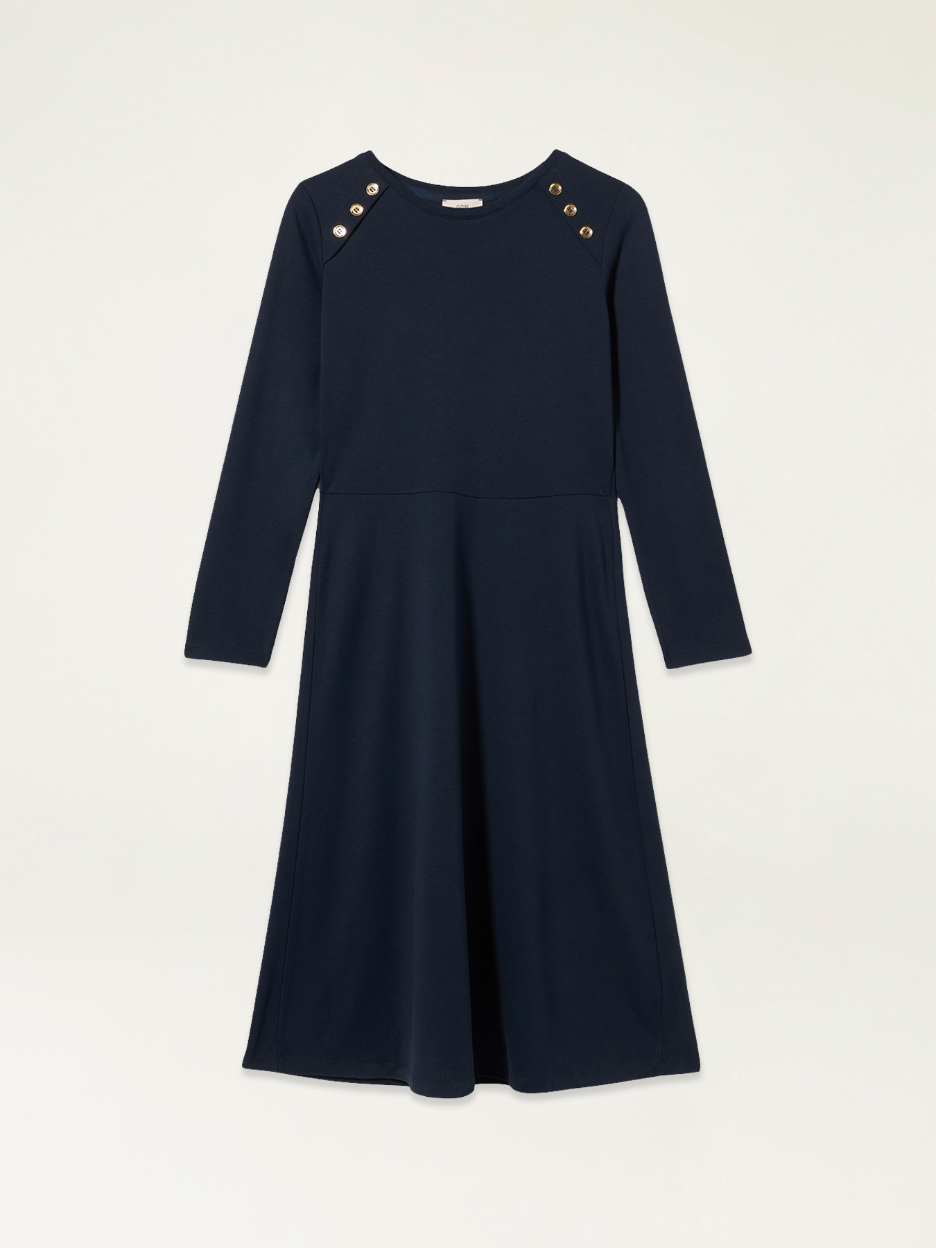 Vestido midi de punto milano image number 4