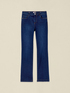 Regular Jeans aus Denim mit dekorativen Nieten image number 4