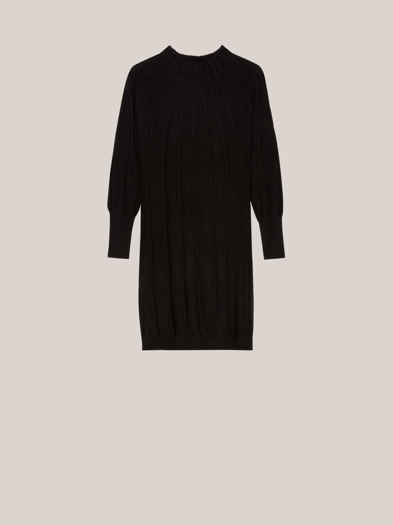 Robe tricot de cachemire m&eacute;lang&eacute; image number 3