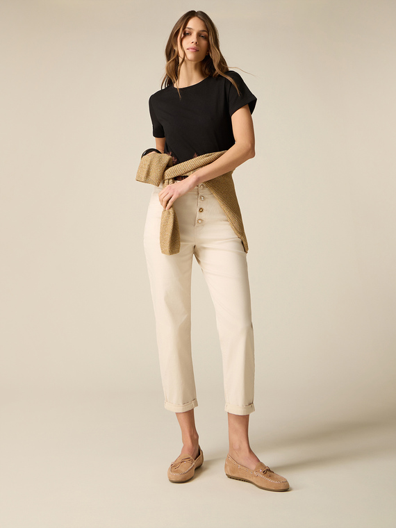 Boyslim lyocell blend trousers