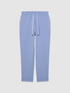Fleece joggers with rhinestones image number 4