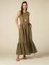 Vestito lungo misto lino image number 0