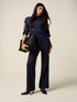 Soft touch trousers with side tape image number 0