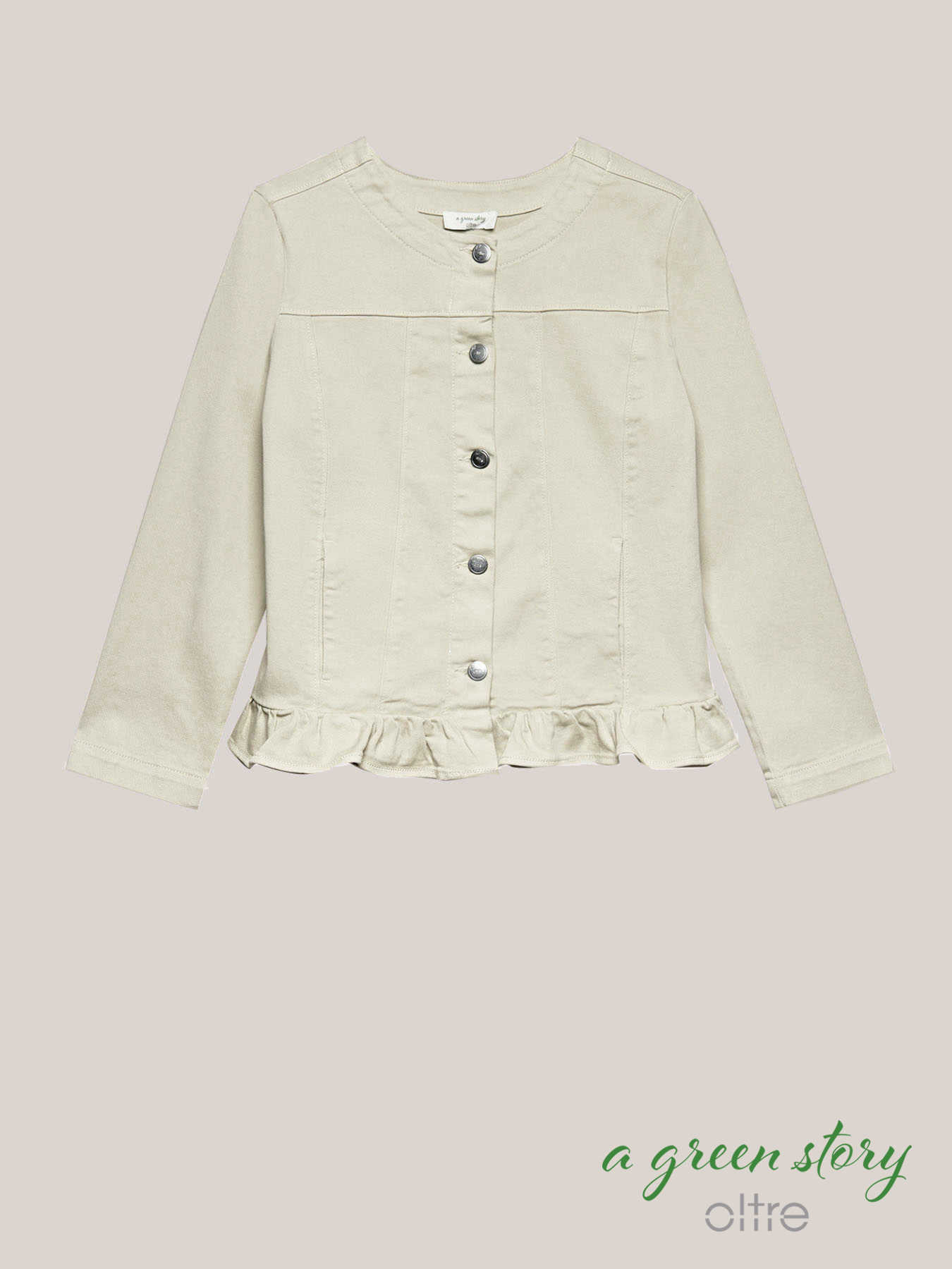 Jacke aus Baumwolle mit Volant image number 3