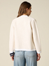 Cardigan with mat effect and micro sequins image number 1