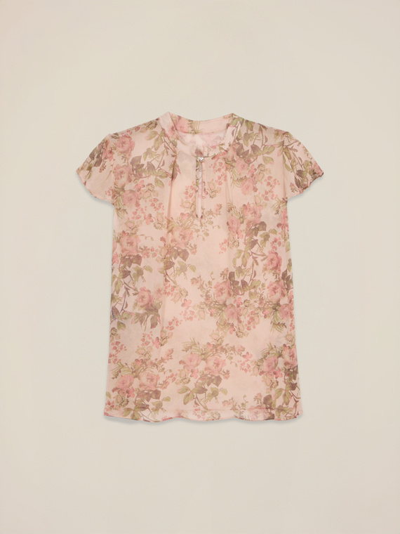 Viskosebluse mit Muster