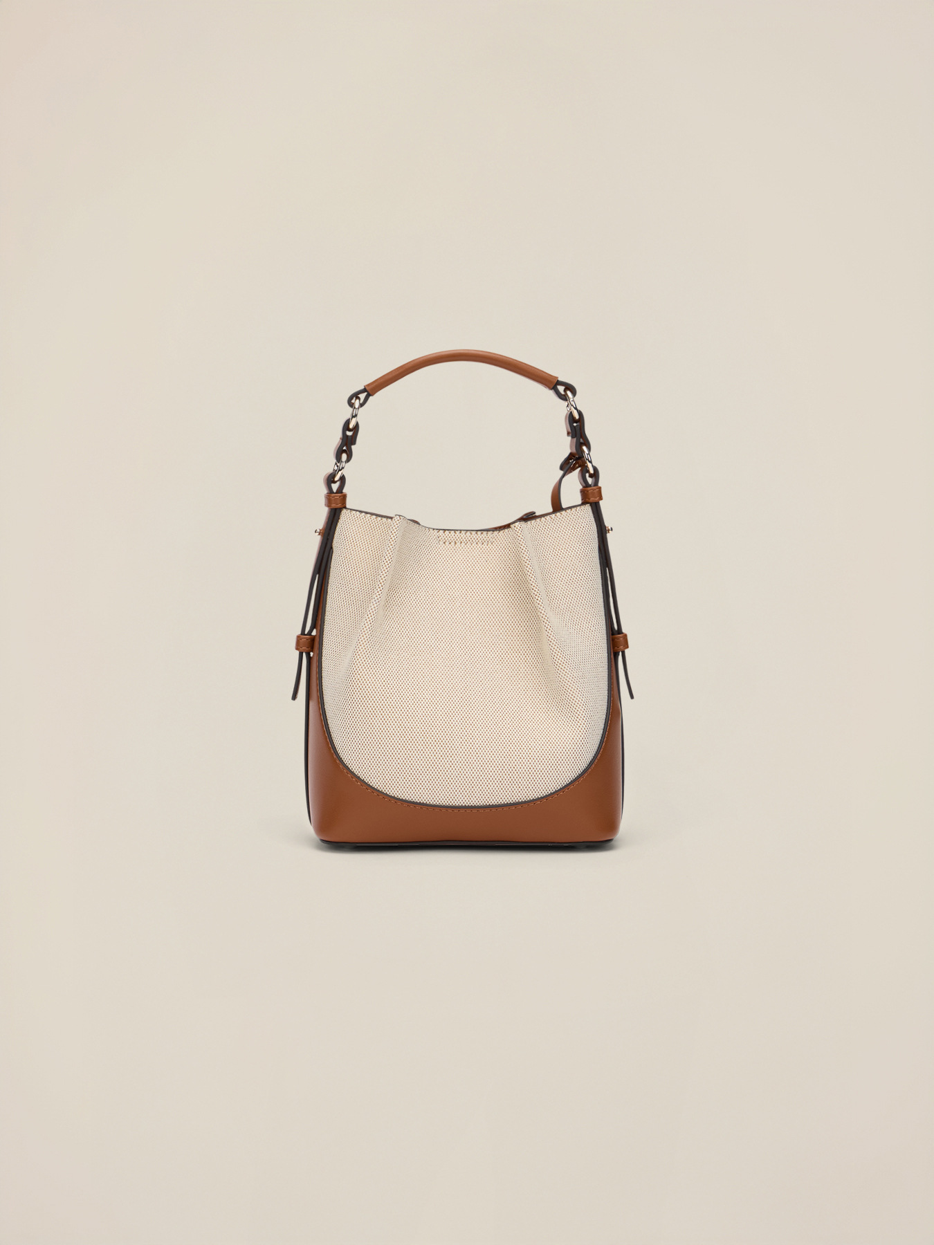 Borsa a secchiello in canvas image number 2