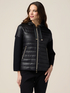 Down jacket with knitted parts image number 0