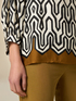 Patterned viscose blouse image number 2