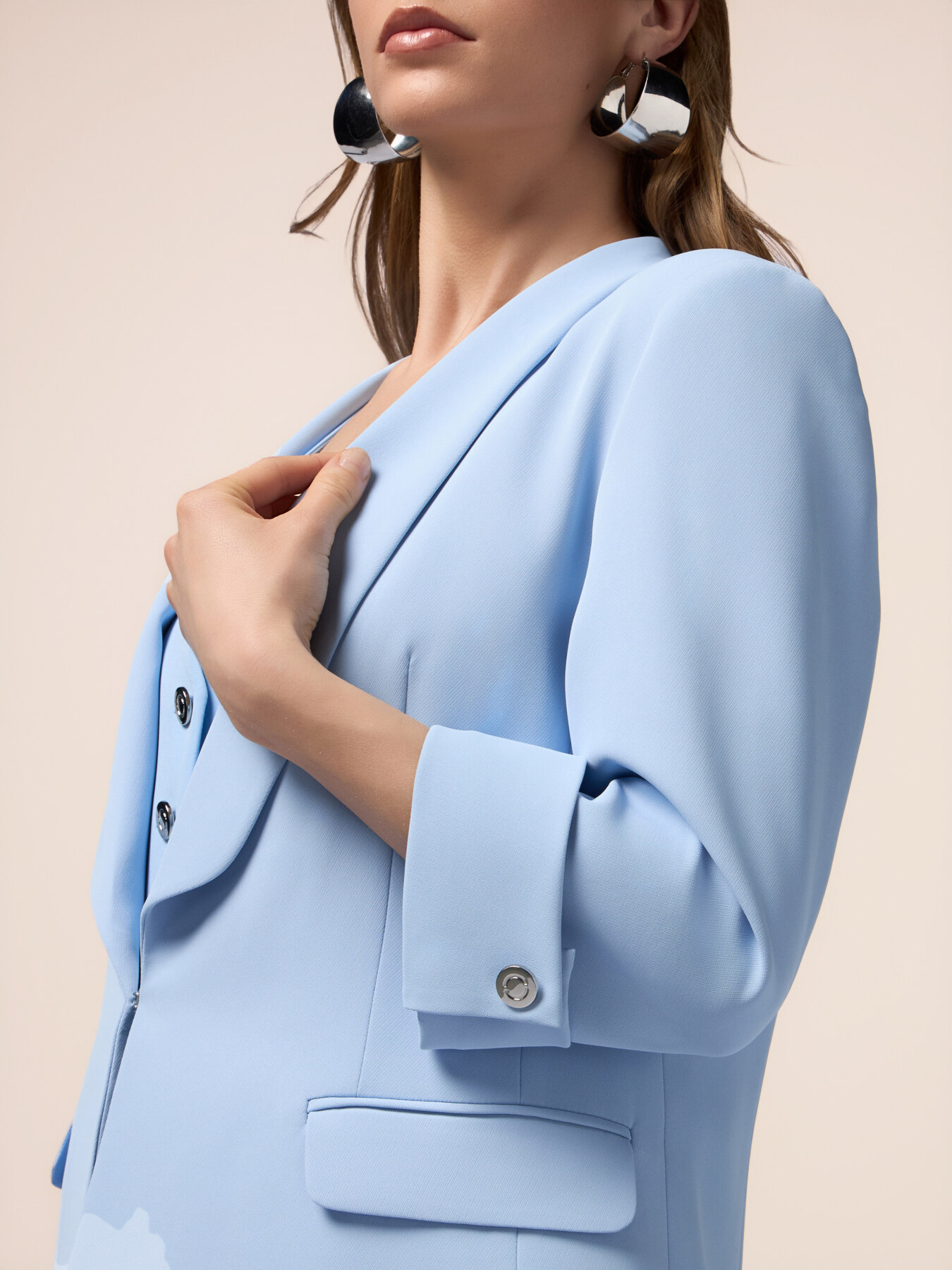 Blazer con maniche a tre quarti image number 2