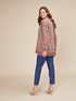 Cardigan animalier in maglia image number 1